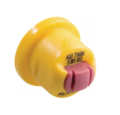 Buse pulvérisateur à jet plat AXI TWIN 120° 02 Jaune - ALBUZ