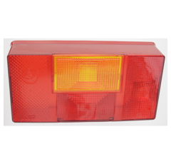 Cabochon rectangle droite et feu arrière - HELLA adaptable