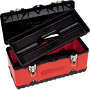 Boite à outil ks-tools - grand compartiment - fermeture métal