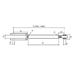 Traktor-Hubstange NEW HOLLAND 47130636 - Nachbau