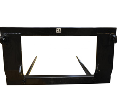 Fourche à balles 1100 mm pour chargeur frontal 2Z adaptable