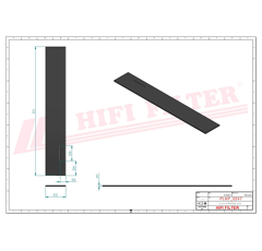 Filtre à air adaptable HIFI FILTER SC90256