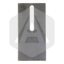 Grattoir acier 165 x 70 x 3 mm 51-F201 adaptable