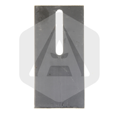 Grattoir acier 165 x 70 x 3 mm 51-F201 adaptable
