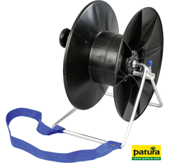 Enrouleur avec bretelle de transport et arrêtoir 1000 m - PATURA