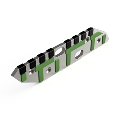 Contre-sep Gauche carbure équerres et rechargement pour charrue GRÉGOIRE BESSON 173388 adaptable