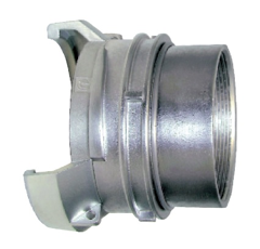 Raccord pompier taraudé femelle avec verrou DN50 x 2" en inox