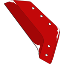 Wechselspitzenschar - 16“ - rechts PK401301APM Vogel und Noot by Muzzi Industrie