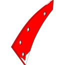 Streichblech-Streifen 4 - links KK083224RM Kverneland by Muzzi Industrie