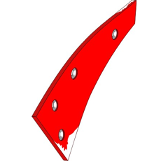 Streichblech-Streifen 4 - links KK083224RM Kverneland by Muzzi Industrie