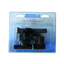 Pack de 2 blocs jet à collier pour tube Ø 25 mm BERTHOUD 269261 adaptable