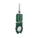 Plattenschieber aus Gusseisen, 6",mit doppelwirkendem schwerem Hydraulikzylinder, Art.0100/551 MZ