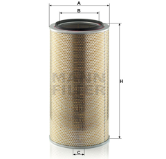 MANN  Luftfiltereinsatz C339205