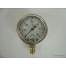Manometer, 0 - 600 bar, G 1/4" unten,Ø 63 mm 1450087001