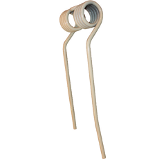 Gerader Schwaderzinken links für Heuwender PEZET STRELA VGPZ107E GW141 - Nachbau