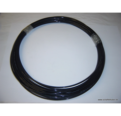 Kunstoff-Bremsrohr schwarz per Meter  TR1512WSW25