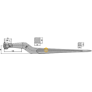 Dent de griffe pour chargeur BRESSEL & LADE 70400812 adaptable - Blacksteel©