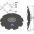 Disco cóncavo dienteado Ø 560 mm para rastrojador AGRISEM TCS-DIS-537 - BlackSteel©