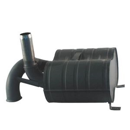 Pot d'échappement JOHN-DEERE adaptable AL30338