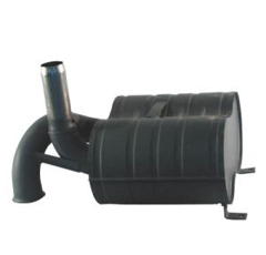 Pot d'échappement JOHN-DEERE adaptable AL30338