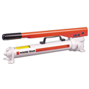 Hydraulikhandpumpe P-Reihe, einfachwirkendSingle SpeedArbeitsdruck max. 700bar, Ölvolumen 902ccm,Nutzbare Ölmenge 738 ccm, Fördermenge pro Hub 2,6 ccm, Anschlussgewinde 3/8" NPT SPX Power P55SPX