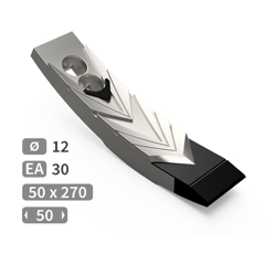 Soc de cultivateur avec plaquettes carbure, plaquettes carbure arrière et renfort acier VÄDERSTAD 498382 adaptable