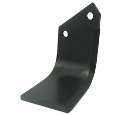 Lame équerre gauche 100 x 10 mm pour fraise HORSCH adaptable - BlackSteel©