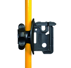 Lot de 25 isolateurs noirs pour rubans - HORIZONT