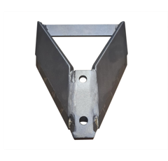 Aileron de déchaumeur avec plaquettes carbure et rechargement BONNEL 13100130 adaptable