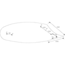 Versoir droite pour charrue LEMKEN 3440710 adaptable