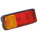 Cabochon pour groupe feux 3 fonctions pour tracteur adaptable