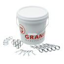 Assortiment de 50 goupilles Bêta et clips