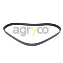 Courroie plate 8pk x 1380 pour téléscopique MANITOU 942574 adaptable