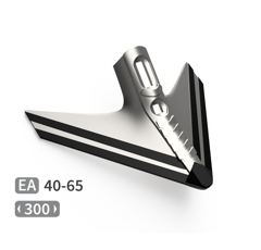 Aileron de cultivateur triangulaire avec plaquettes carbure, plaquettes arrière et renfort acier TOUTES MARQUES adaptable