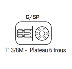 Pompe pulvérisation 52L/min - AR503 | ANNOVI REVERBERI