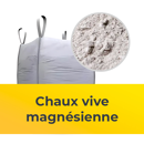 Chaux vive magnésienne 55% CaO - 35% MgO Poudre