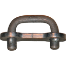 Attache à plaque forgée Ø 10 x 35 mm pour chaine marine adaptable