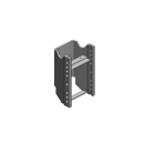 Lagerbock HVLB,W= 330 S32,Schlüter Compact, Super, Schwarz, Scharmüller