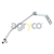 Tuyau pour téléscopique JCB 02/634139 adaptable