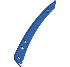 Streichblechstreifen links für Pflug LEMKEN 3444011 original