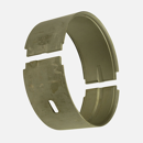 Paire de coussinets palier pour tracteur JOHN DEERE RE504198 adaptable