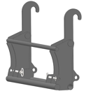 Interface pour chargeur télescopique JCB adaptable