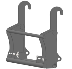 Interface pour chargeur télescopique JCB adaptable