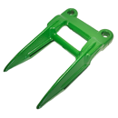 Doigt double pour barre de coupe JOHN DEERE Z11228 adaptable - BlackSteel©