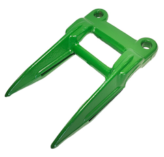 Doigt double pour barre de coupe JOHN DEERE Z11228 adaptable - BlackSteel©