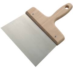 Couteau a enduire l.14 lame acier manche bois