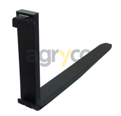 Fourche à palette 125 x 50 x 1200 mm pour téléscopique MANITOU 415652 adaptable