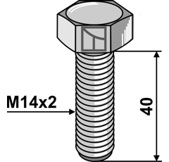 Sechskantschraube - M14