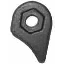 Oreille de marteau trou hexagonal Ø 16,5 x 52 mm pour broyeur adaptable