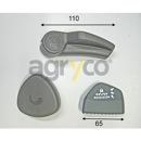 Kit de bouton gris foncé pour téléscopique MANITOU 797926 adaptable